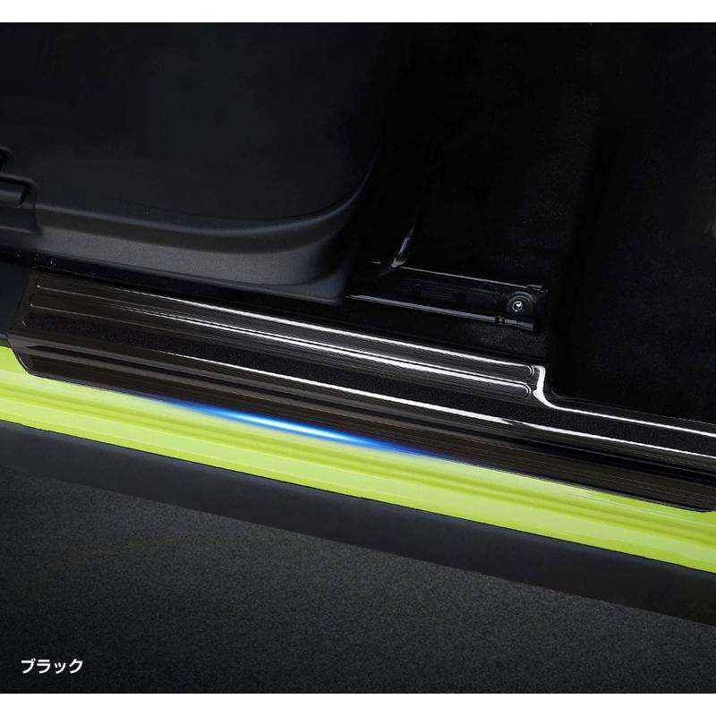 サイドステップガード 2pcs スズキ ジムニー ジムニーシエラ Jb64 ステンレス すべり止め付 Jb74 内装パーツ 傷防止 滑り止め 傷隠し Gk0078 79 グンコーオートパーツ 通販 Yahoo ショッピング