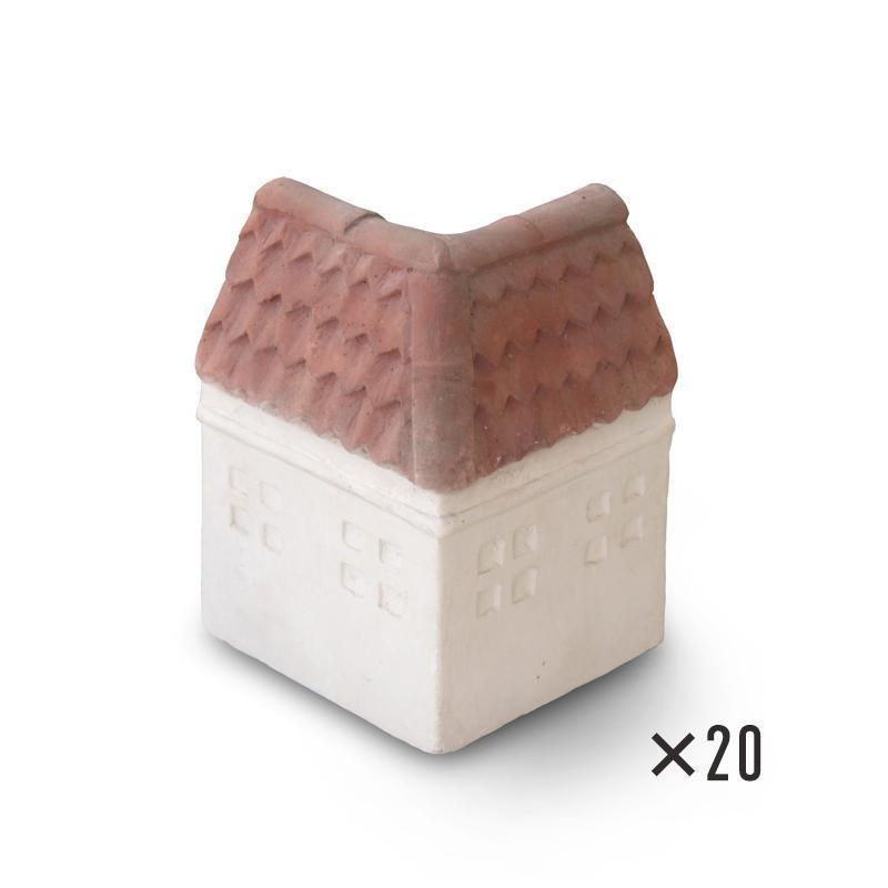 小さな草花にぴったりのスモールサイズのブロック。NXstyle ガーデンルーフ R-C×20個 9900772