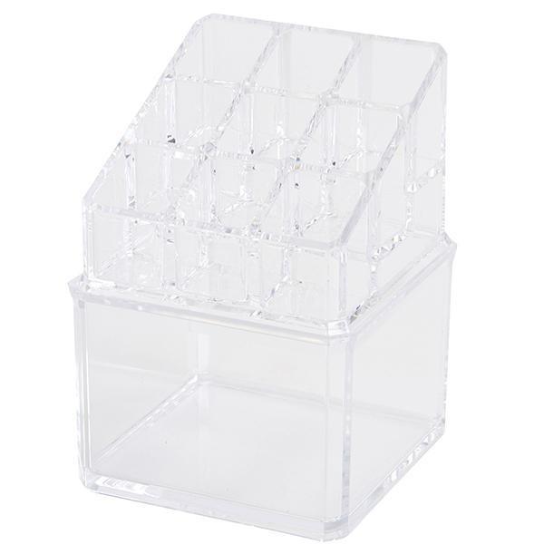 茶谷産業 Crystal Collection コスメオーガナイザー2段 865-604|gunsa1|02