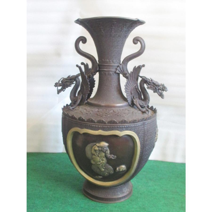 高岡銅器花瓶壺