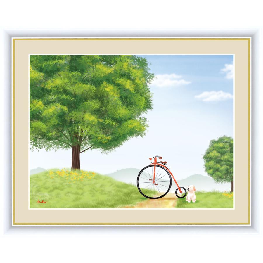代引き不可　けやきの木　-Landscape with trees- 鈴木　みこと F6