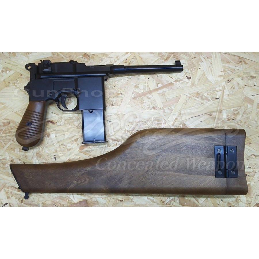 AW M712 ブローバックガスガン ジャパンVer ABS製 MAUSER M712 フェイクウッドストック付き