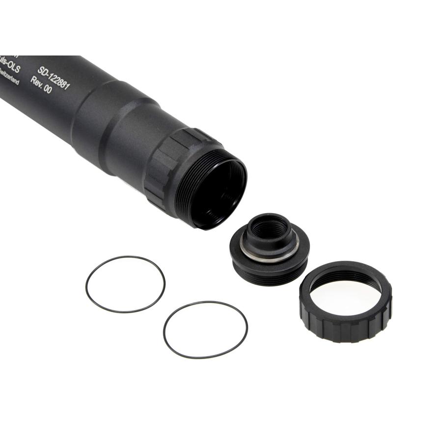 ARCHWICK B&T IMPULSE OLS サイレンサー ブラック 14mm逆 : GUN SHOP