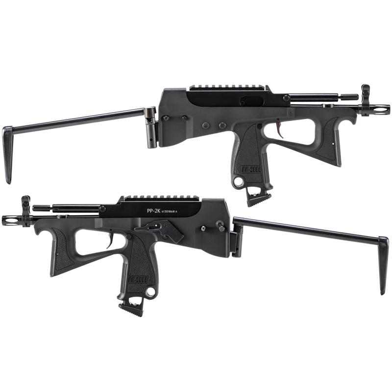 バトン ガスガン PP-2000 CO2 バトン pp-2000 co2ガスブローバックガン セカンドロット : GUN