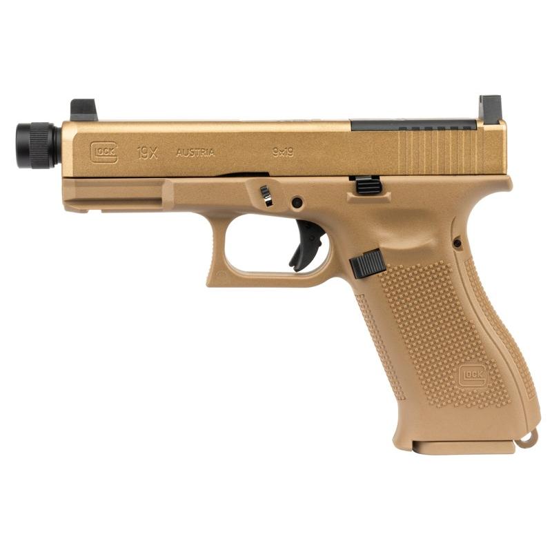 BATON GLOCK G19X MOS CO2ガスブローバック : GUN SHOP SYSTEM Yahoo