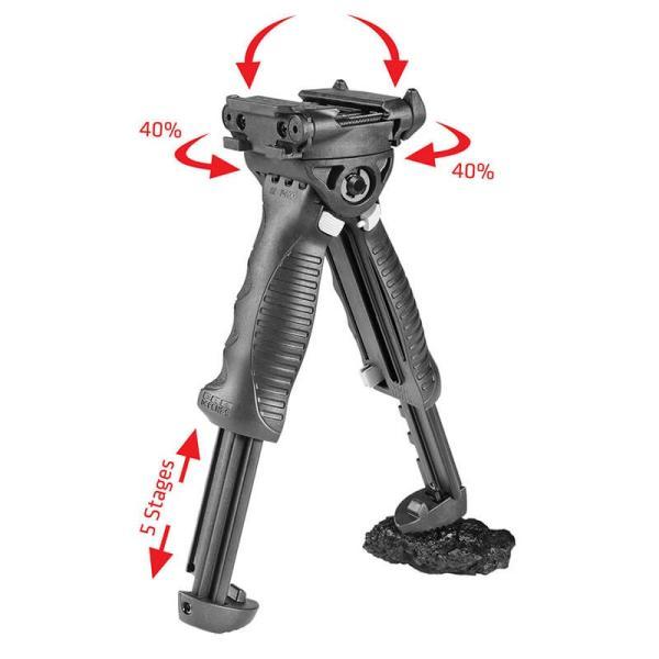 実物パーツ FAB Defense T-POD G2 Rotating Tactical Foregrip & Bipod