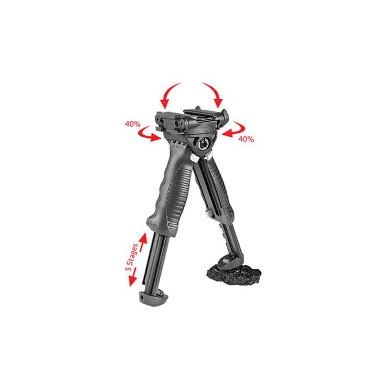 実物パーツ FAB Defense T-POD G2 Rotating Tactical Foregrip & Bipod