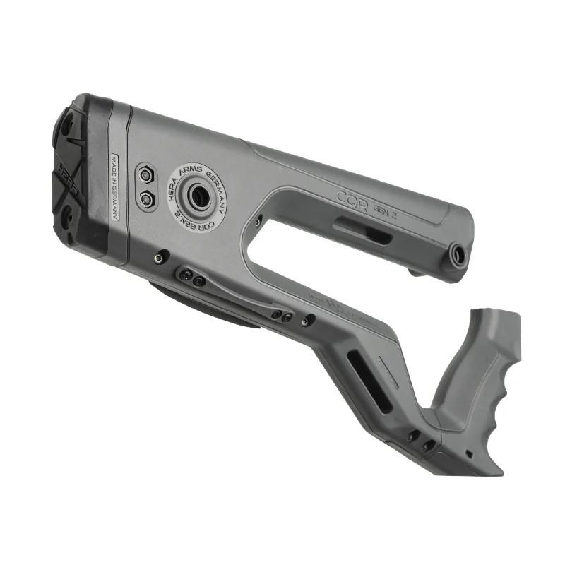 実物パーツ】HERA ARMS CQR GEN. 2 ストック バトルシップグレー 12.15