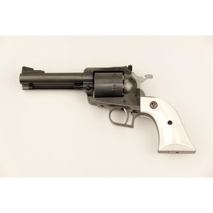 スーパーブラックホーク　エクセレントHW ガスガン 4.62インチ マルシン SUPER BLACKHAWK 4.62インチ ホワイトパール調グリップ