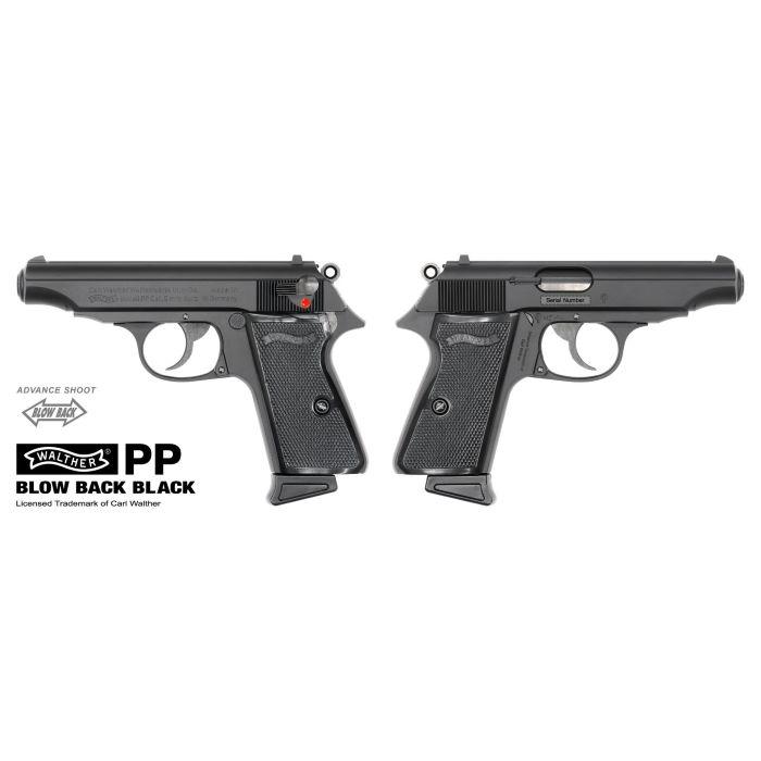 マルゼン ワルサーPP ガスブローバック ブラック : GUN SHOP マルゼン ワルサーPP ガスブローバック ブラック : GUN SHOP