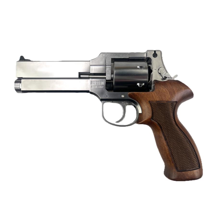 マルシン MATEBA 5インチ シルバーABS 木製グリップ ガスガン : GUN