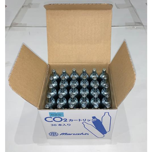 マルシン工業 【マルシン工業】co2カートリッジ 30本入り : GUN
