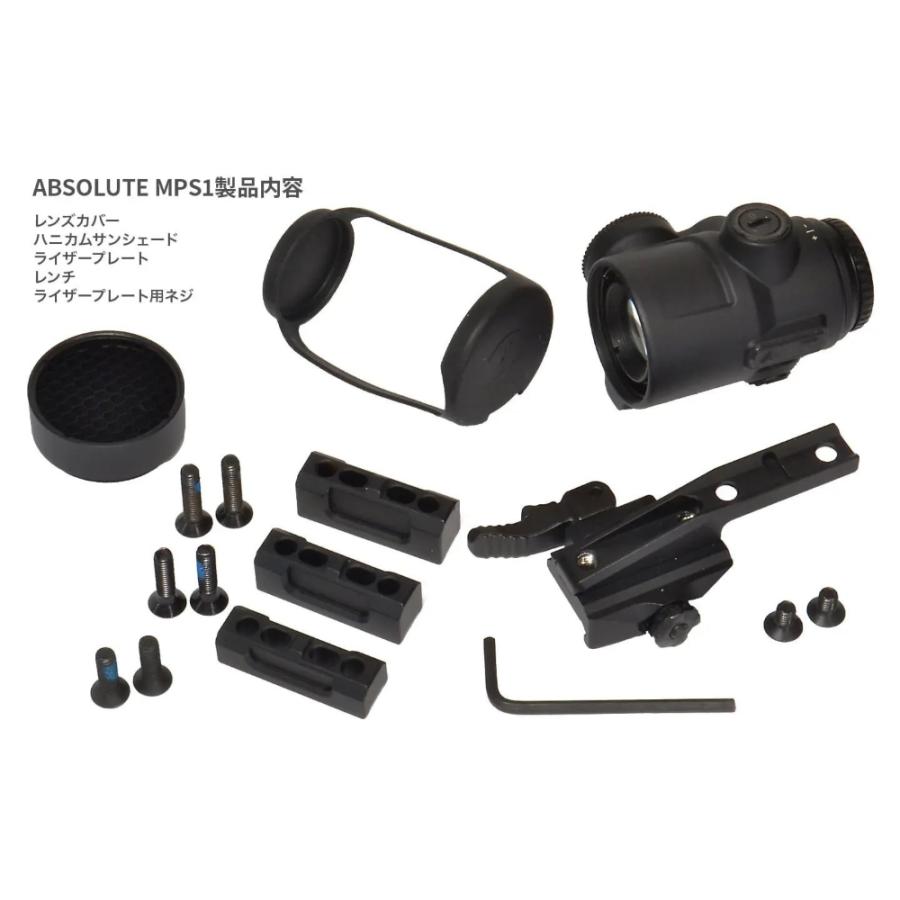 NOVEL ARMS ABSOLUTE MPS1 1X マイクロプリズムサイト : GUN SHOP