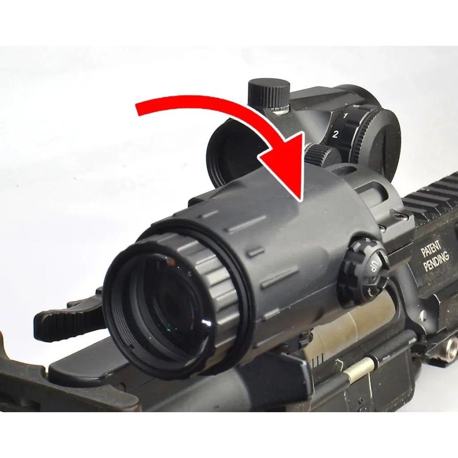 NOVEL ARMS 3X TACTICAL MAGNIFIER with Outer Rubber Cover ORC