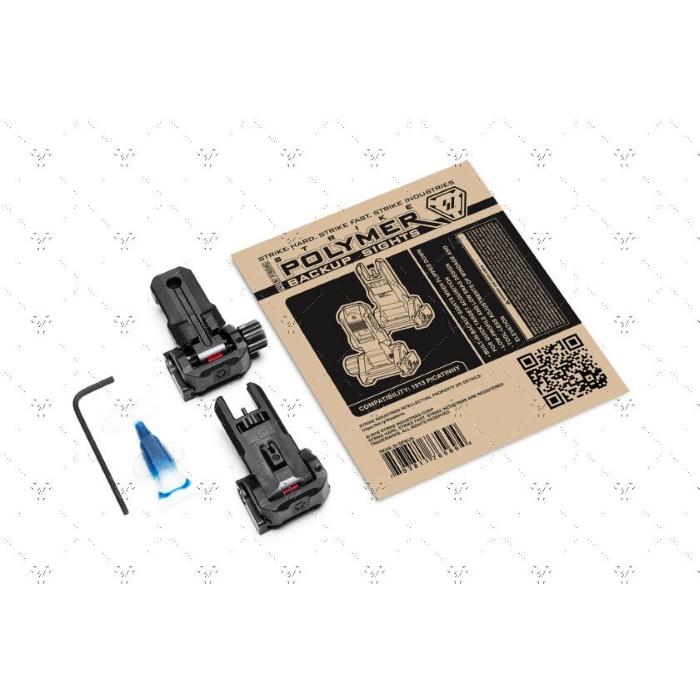 MADBULL STRIKE INDUSTRIES バックアップサイト セット ポリマー : GUN