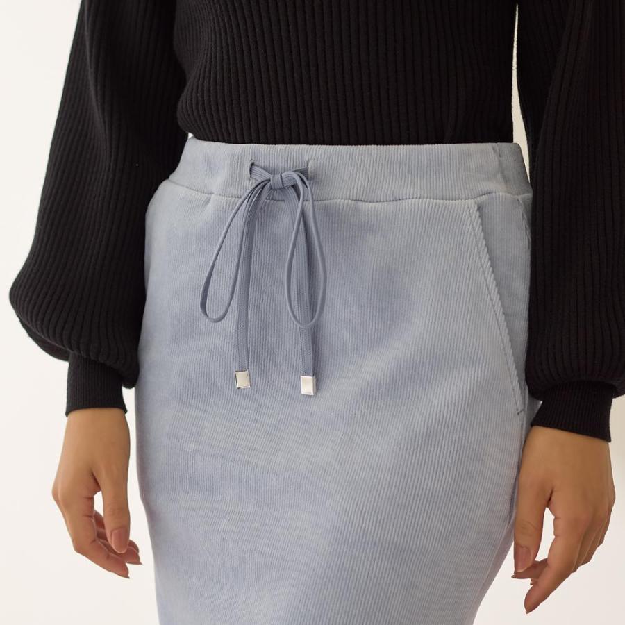 GUNZE（グンゼ） スカート レディース コーデュロイ 綿混 タイト