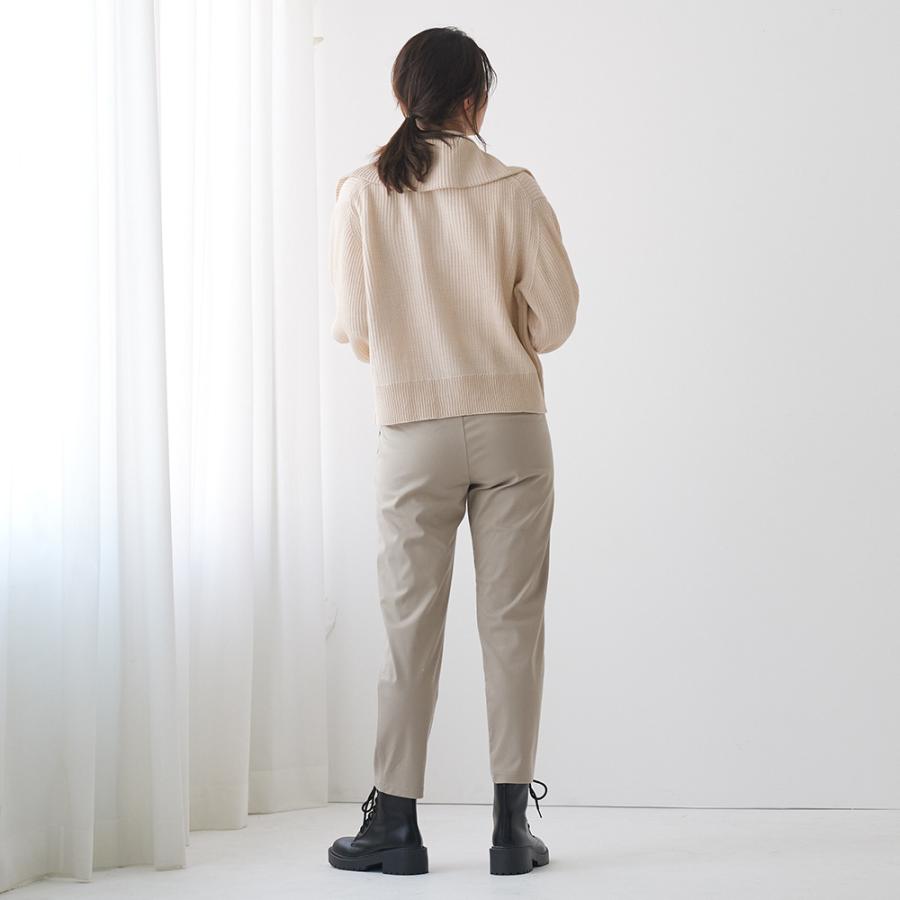GUNZE（グンゼ） リブ編みニット カーディガン 秋 冬 レディース