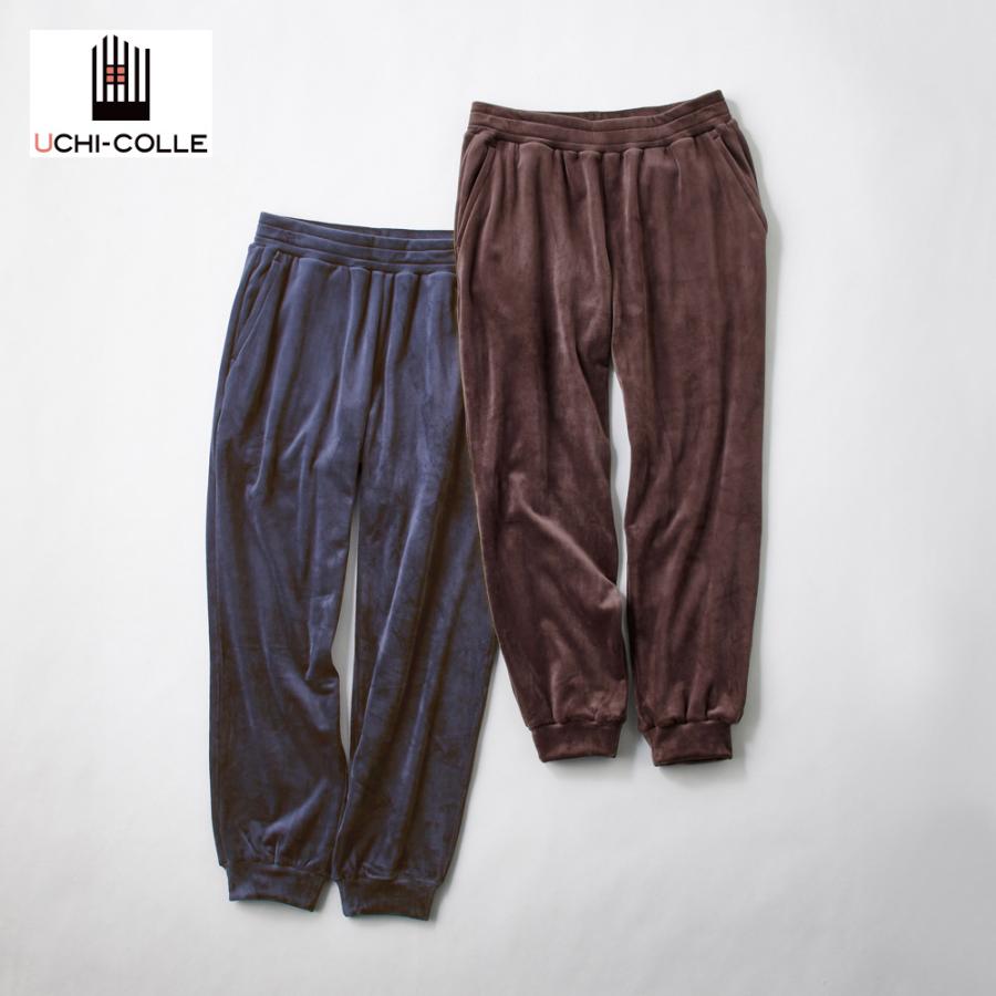 UCHI-COLLE（ウチコレ） グンゼ メンズ ルームウェア ベロア シャギー