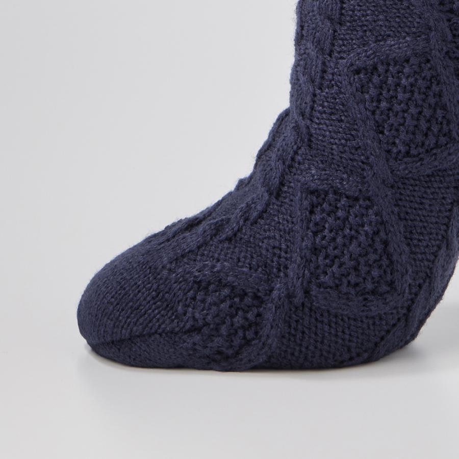 GUNZE（グンゼ） ルームソックス メンズ クルー丈 靴下 室内履き 内側