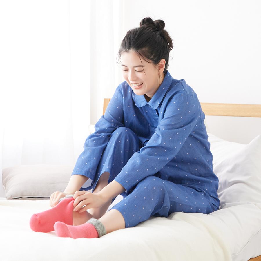 UCHI-COLLE（ウチコレ） グンゼ レディース ルームソックス 靴下 室内