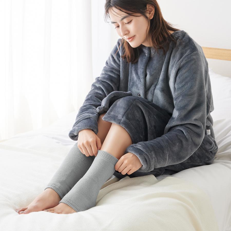 UCHI-COLLE（ウチコレ） グンゼ レディース レッグウォーマー パイル
