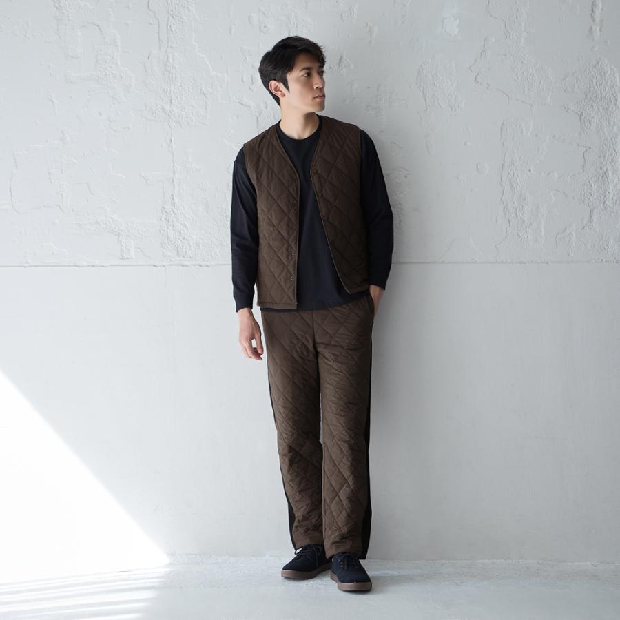 BODY WILD（ボディワイルド） グンゼ 中綿ベスト メンズ 洗える 秋冬