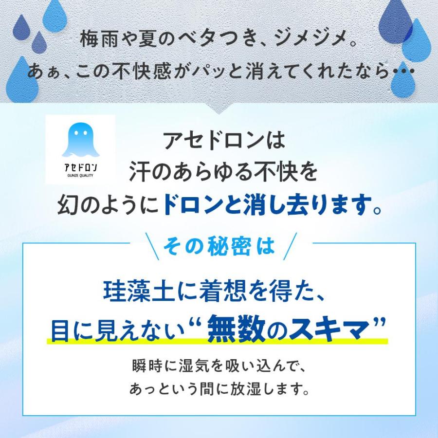 まとめ買い割引 グンゼ GUNZE アセドロン 靴下 メンズ ソックス 3足組 春夏 レギュラー丈 ワッフル 消臭 吸汗速乾 ムレにくい 足底かのこ 25-27 CGV815｜gunze｜08