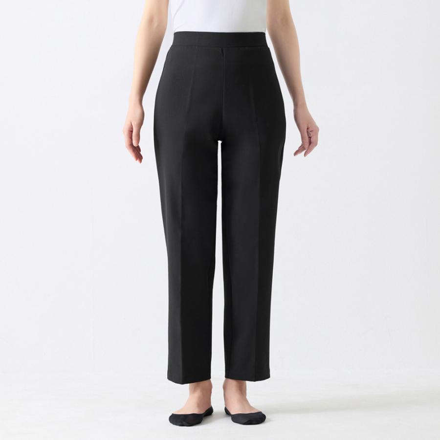 COOLMAGIC グンゼ ストレッチパンツ ストレート アンクル丈 レディース