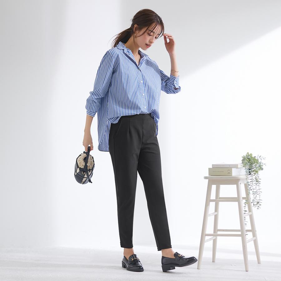 GUNZE グンゼ テーパードパンツ レディース 通年 シワになり GUNZE グンゼ テーパードパンツ レディース 通年 シワになり