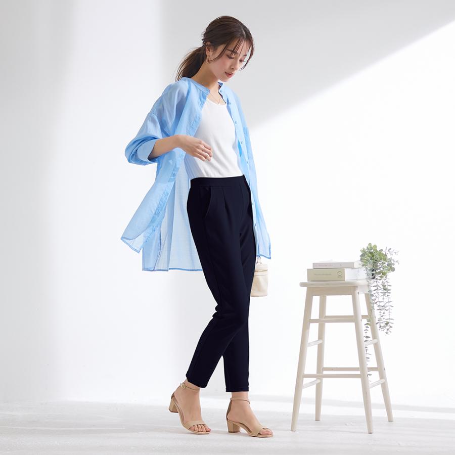 GUNZE グンゼ テーパードパンツ レディース 通年 シワになり GUNZE グンゼ テーパードパンツ レディース 通年 シワになり