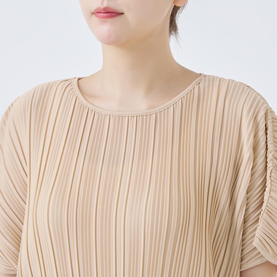 GUNZE（グンゼ） プリーツ ブラウス レディース トップス 夏用 夏服