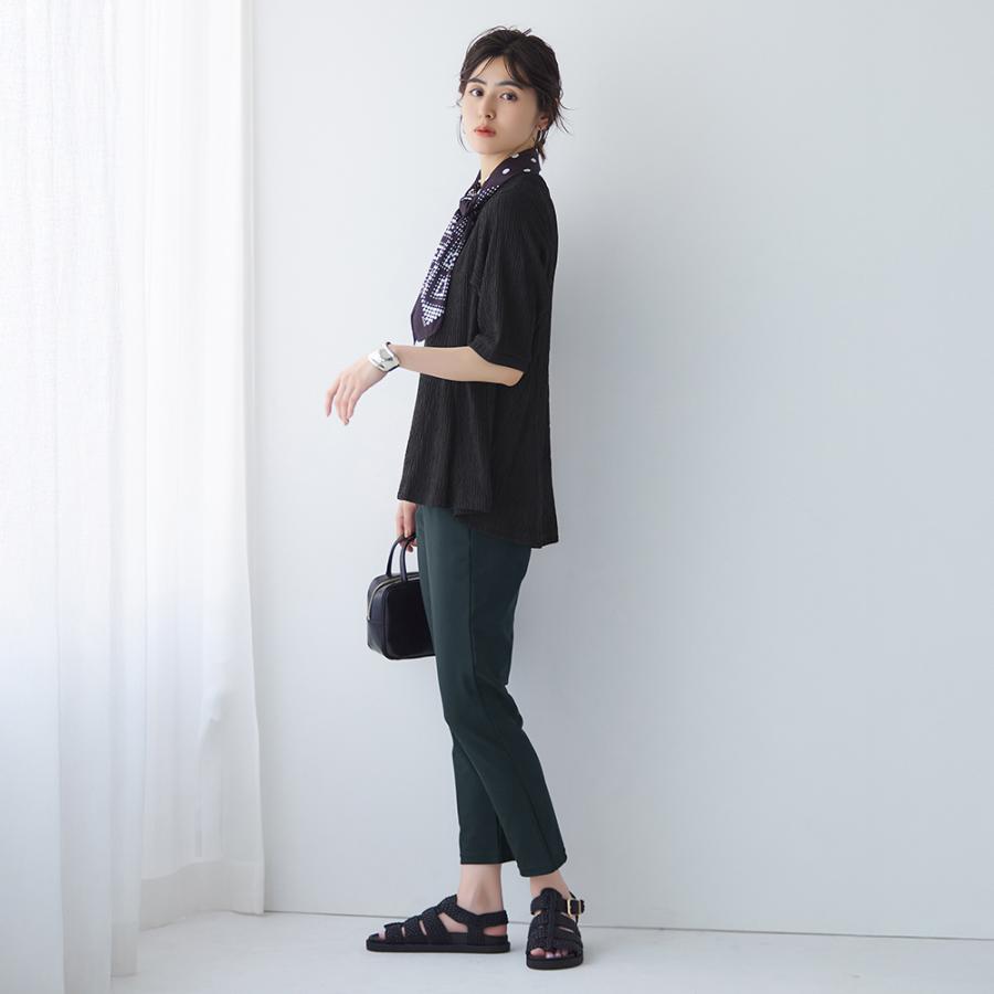 GUNZE（グンゼ） テーパードパンツ レディース ストレッチ 抗菌防臭