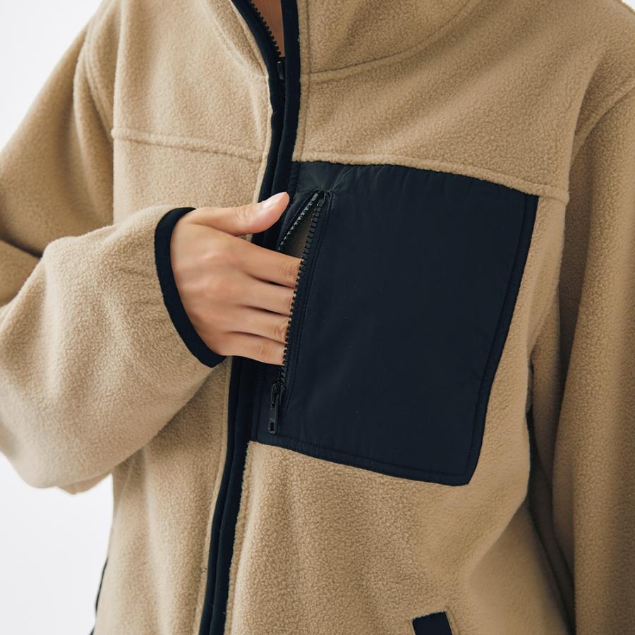 UCHI-COLLE グンゼ フリース ジャケット ユニセックス