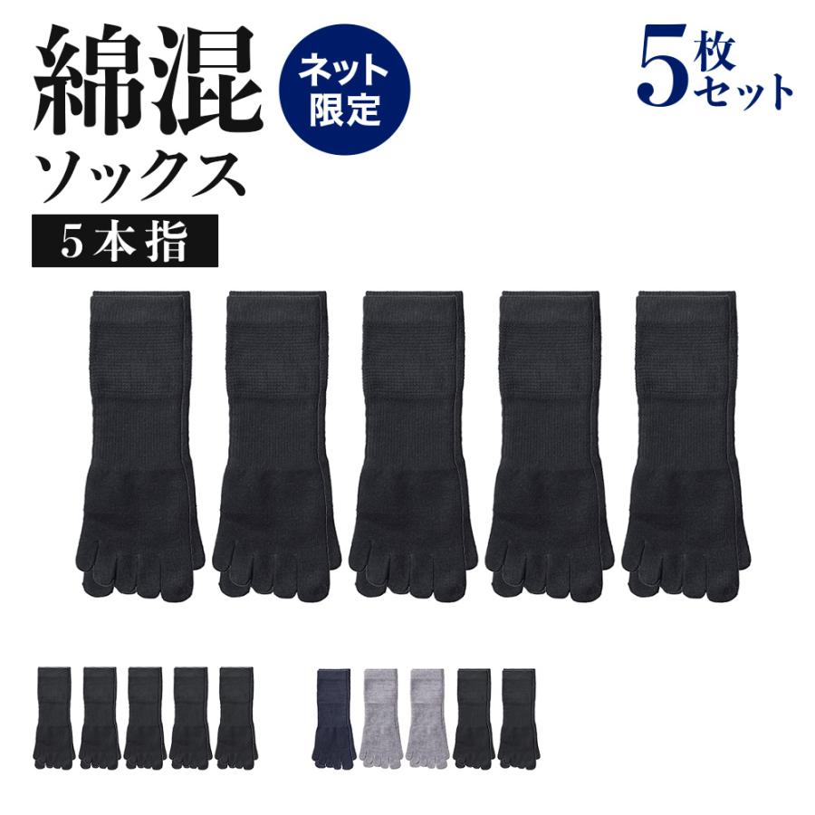 GUNZE（LANVIN）トランクス8枚、GUNZEソックス4足のセット GUNZE（グンゼ） 綿混 5本指 ソックス 5足組 メンズ 靴下 ネット限定