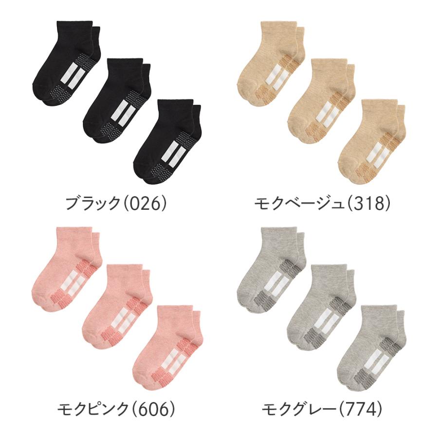 快適工房 グンゼ 靴下 3足組 ソックス レディース 介護用 シニア向け