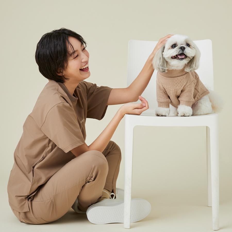 GUNZE（グンゼ） ドッグウェア 小型犬 綿100% モンドリアン ジャガード