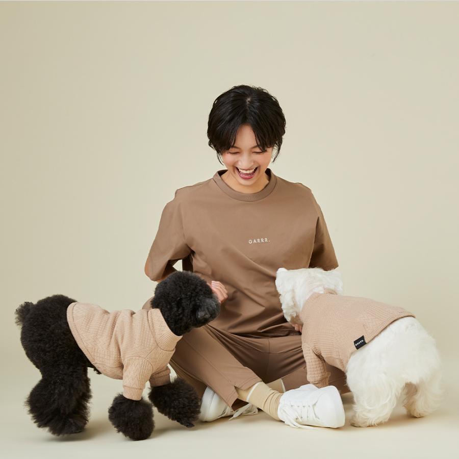 GUNZE（グンゼ） ドッグウェア 小型犬 綿100% モンドリアン ジャガード