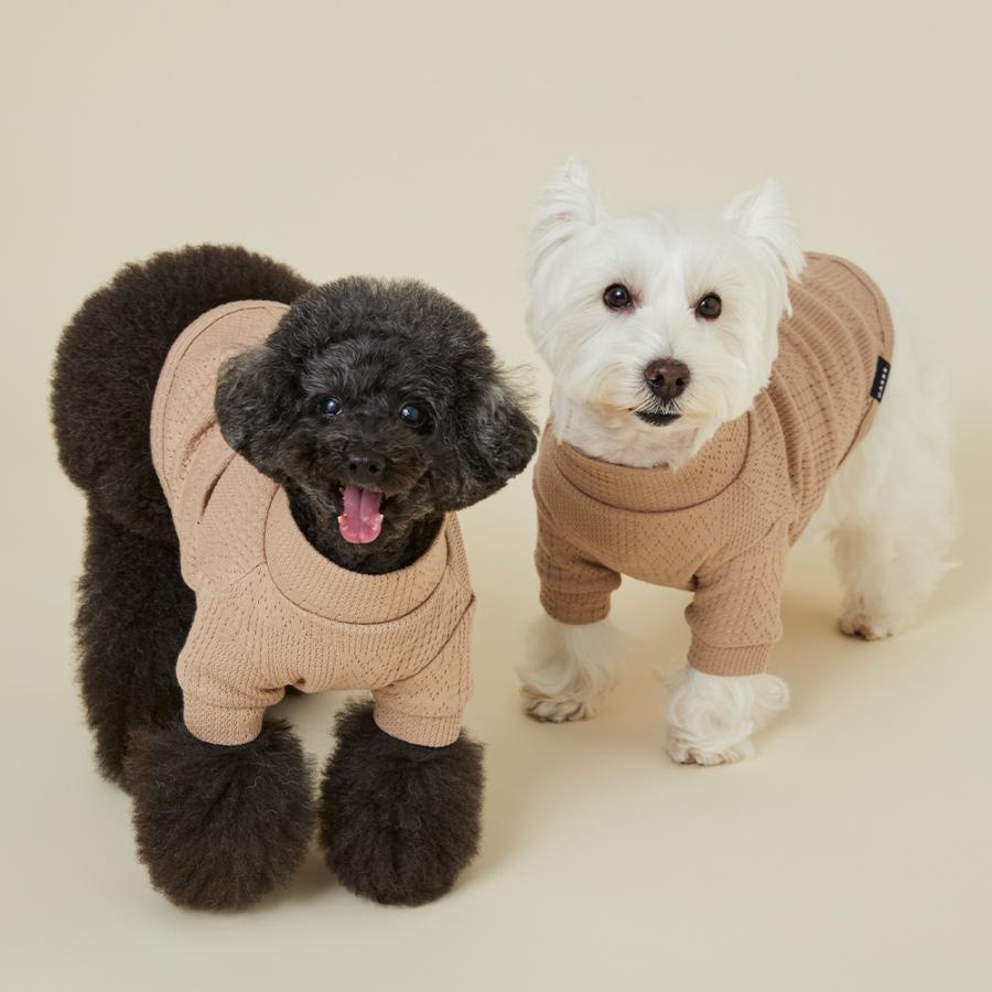 GUNZE（グンゼ） ドッグウェア 小型犬 綿100% モンドリアン ジャガード