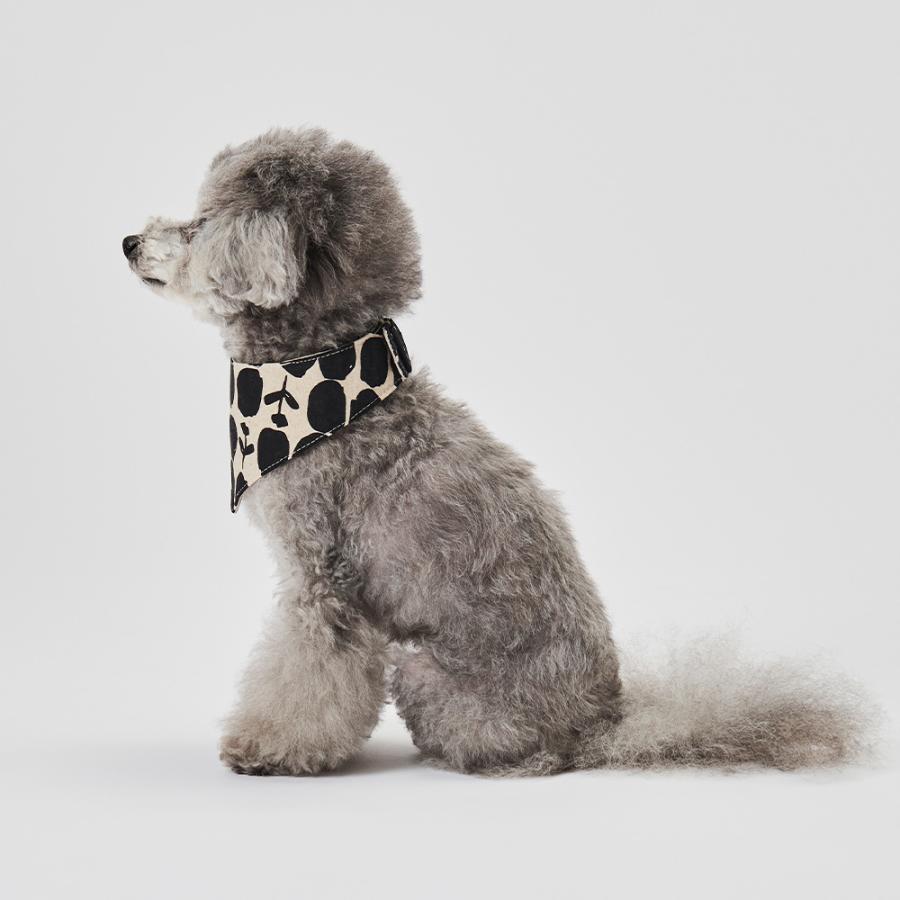 くーさま専用☺︎わんこふく　犬服 GUNZE グンゼ ドッグウェア 小型犬 綿麻 フワラー柄 スタイ 犬服