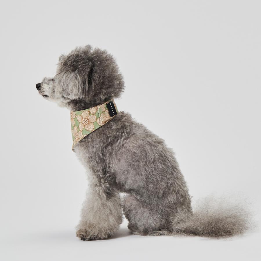 GUNZE（グンゼ） ドッグウェア 小型犬 綿麻 ドット柄 花柄 スタイ 犬服