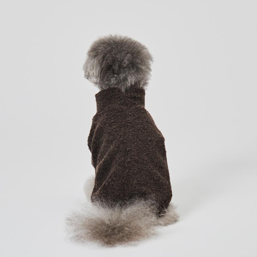 GUNZE（グンゼ） ドッグウェア 小型犬 ウール混 ボア 犬服 ペット服