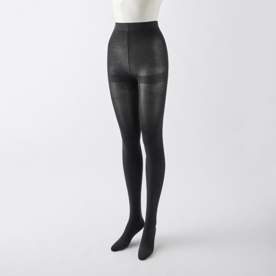 mi85 タイツ チャコール M L2つセット HOTMAGIC グンゼ 110 デニール タイツ 2足組 セット レディース 秋 冬