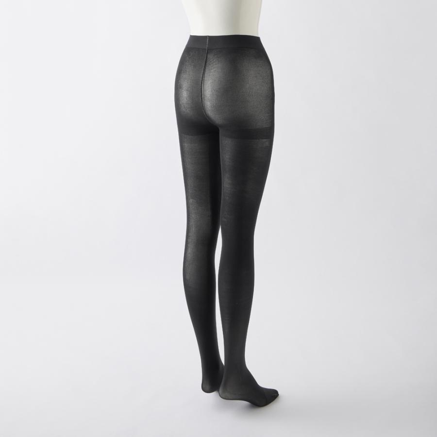 HOTMAGIC グンゼ 80 デニール タイツ 2足組 セット レディース 秋 冬