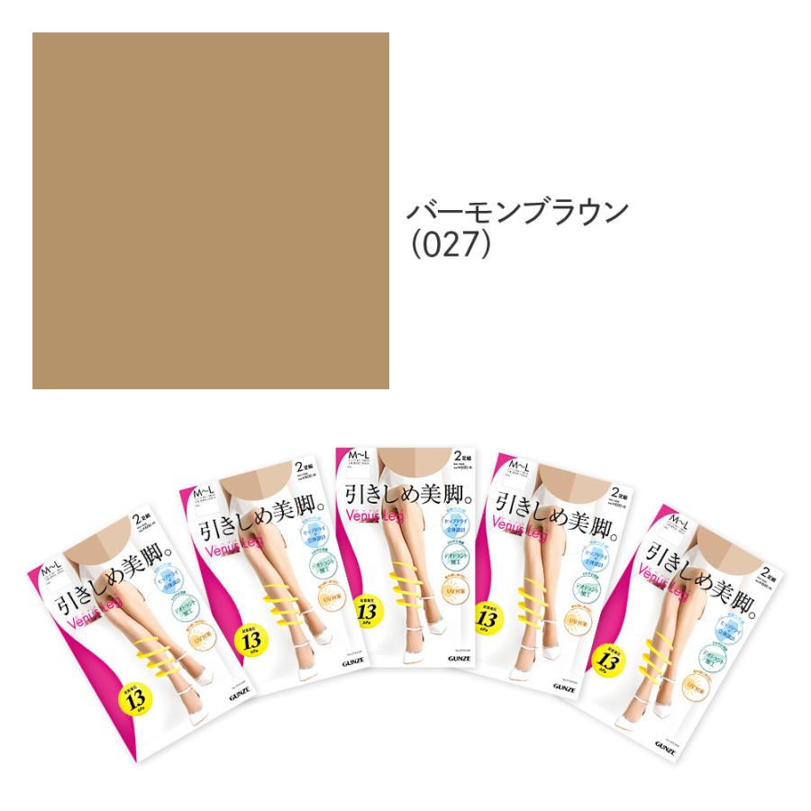 GUNZE（グンゼ） 着圧ストッキング レディース 10足組セット