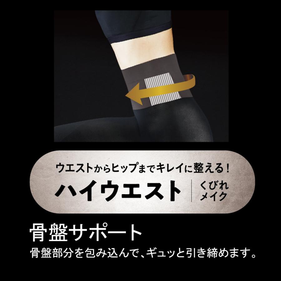 RIZAP ライザップ 着圧レギンス レディース 年間 ハイウエスト 高着圧