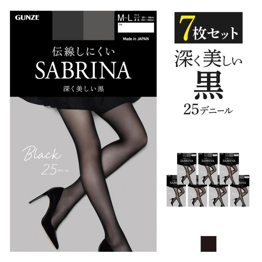 ■新品　SHE Tokyo   ■Sabrina  黒　サイズ１ 楽天市場】グンゼ サブリナ ストッキング レディース 年間