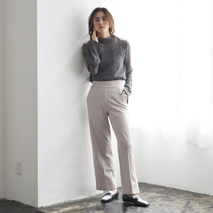 SABRINA（GUNZE） グンゼ ワイドパンツ レディース きれいめ 夏用 接触