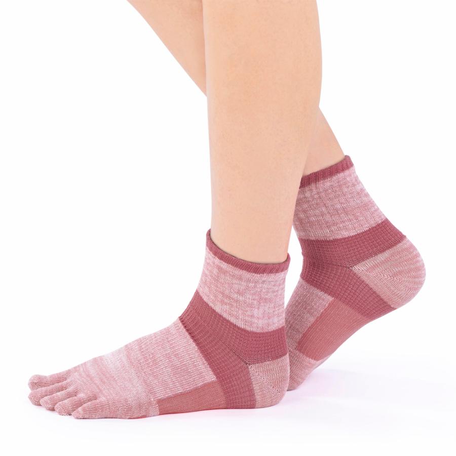 ACTIVE STYLE グンゼ 5本指ソックス レディース セット 靴下 3足 春 夏