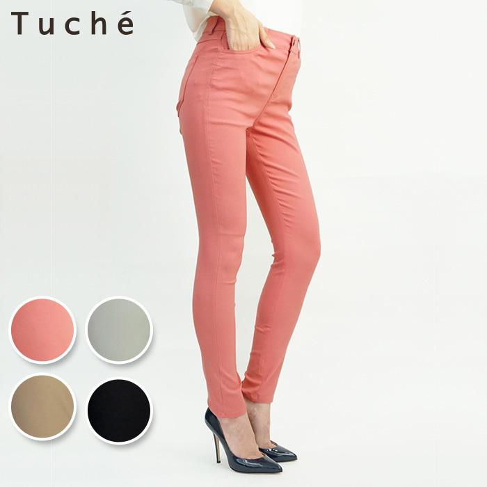 アウトレット グンゼ スキニーパンツ レディース ファスナー付 レーヨン混 ストレッチパンツ Gunze Tuche トゥシェ Tzl70k グンゼpaypayモール店 通販 Paypayモール