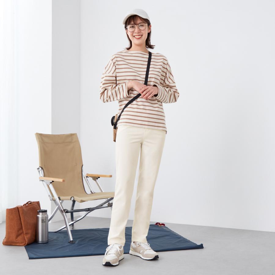 Tuche グンゼ GUNZE トゥシェ ストレートパンツ レディース 春夏 Tuche グンゼ GUNZE トゥシェ ストレートパンツ レディース 春夏
